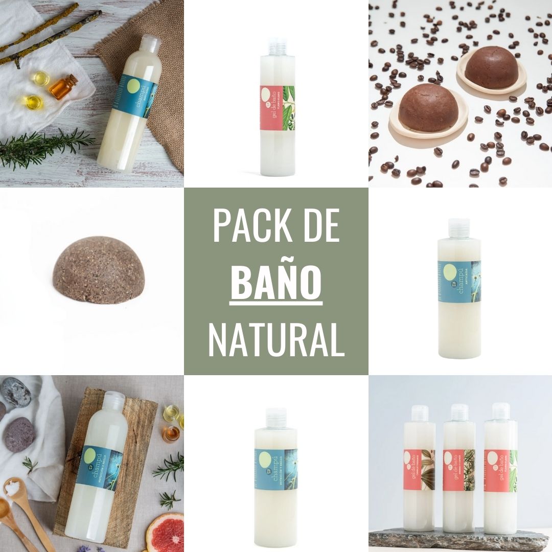 pack de baño natural